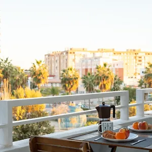 Apartment Torre Cervantes, Moderno, Luminoso, A 5 Min De La Playa, Almeria