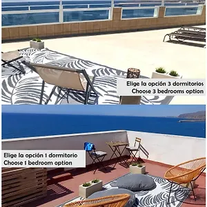 Increible Atico Con Vistas A La Bahia De Apartamento